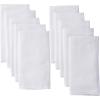 imageGerber Unisex Baby Boys Girls Birdseye Prefold Cloth Diapers Multipack White 3Ply 10 PackWhite 3ply