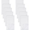 imageGerber Unisex Baby Boys Girls Birdseye Prefold Cloth Diapers Multipack White 3Ply 10 PackWhite