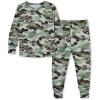 imageGerber Unisex Baby Toddler Buttery Soft 2Piece Snug Fit Pajamas with Viscose Made from EucalyptusHide  Seek Camo