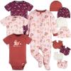 imageGerber babygirls Boys and Girls 12 Piece Layette Gift SetPurple Fox
