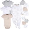 imageGerber babygirls Boys and Girls 12 Piece Layette Gift SetWoodland