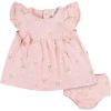 imageGerber babygirls Cotton Dress and Diaper Cover SetDaisies