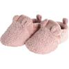 imageGerber unisexbaby Fleece Lined Non Skid Soft Slipper Booties With EarsSlipperPink Ears