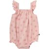 imageModern Moments by Gerber Baby Girls Mini Flutter Sleeve Bubble RomperRose Seashell
