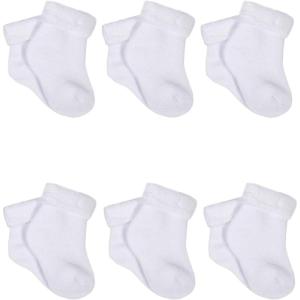 imageGerber 6Pack White Terry Socks
