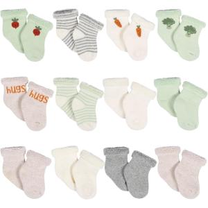 imageGerber Baby 12pair Sock BundleHappy Veggies
