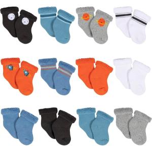imageGerber Baby 12pair Sock BundleSpace