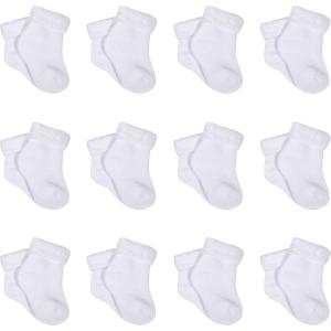 imageGerber Baby 12pair Sock BundleWhite