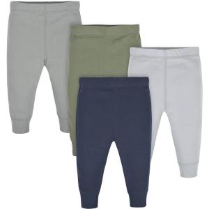 imageGerber Baby Boys Active Pants MultiPackNavyArmy Green