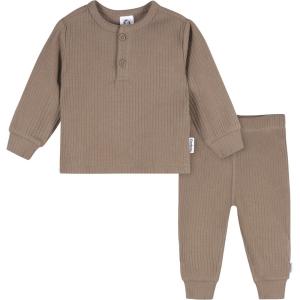 imageGerber Baby Boys Jogger SetBrown