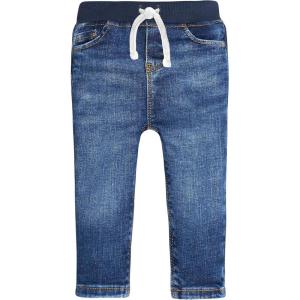 imageGerber Baby Toddler Rib Waist Stretch Denim Skinny JeansBlue Denim