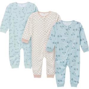 imageGerber Toddlers and Baby Boys Loosefit Polyester Jersey Footless PajamasSkate
