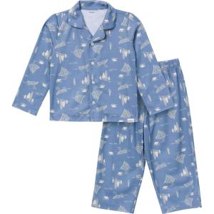 imageGerber Unisex Baby Toddler Boy and Girl 2piece Coat Style Pajama Pant SetBear