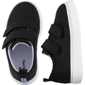 imageGerber UnisexChild Sneakers Crib Shoes Newborn Infant Toddler Neutral Boy Girl First WalkerBlack