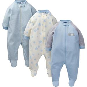 imageGerber babyboys 3pack Sleep N PlayLittle Star