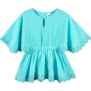 imageGerber babygirls Toddler Kaftan Swim Cover UpAqua