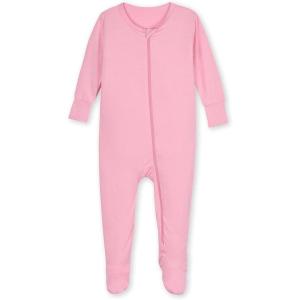 imageGerber unisexbaby Toddler Butterysoft Snug Fit Footed Pajamas With Viscose Made With Eucalyptus