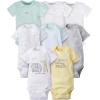 imageGerber 8pack Short Sleeve Onesies and 4Pack Sleep N Play Clothing BundleAnimals