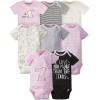 imageGerber 8pack Short Sleeve Onesies and 4Pack Sleep N Play Clothing BundleBunny