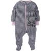 imageGerber 8pack Short Sleeve Onesies and 4Pack Sleep N Play Clothing BundleBunny Smiley