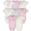 imageGerber 8pack Short Sleeve Onesies and 4Pack Sleep N Play Clothing BundlePrincess