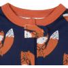 imageGerber Baby Boys 2Pack Footed PajamasFox Grey