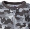 imageGerber Baby Boys 2Pack Footed PajamasGrey Camo