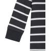 imageGerber Baby Boys 2Pack Footed PajamasGrey Dinos Black Stripe Grey