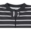 imageGerber Baby Boys 2Pack Footed PajamasGrey Dinos Black Stripe Grey