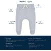 imageGerber BabyBoys Toddler 3Pack Jogger PantsGreenBlack
