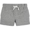 imageGerber BabyBoys Toddler 3Pack Pullon Knit ShortsGray  Black