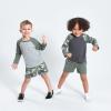 imageGerber BabyBoys Toddler 3Pack Pullon Knit ShortsGreen Camo