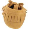 imageGerber BabyGirls Baby Moccasins Crib Shoes Newborn Infant Neutral Boys GirlsTaupe Fringe