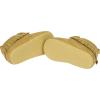 imageGerber BabyGirls Baby Moccasins Crib Shoes Newborn Infant Neutral Boys GirlsTaupe Fringe