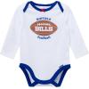 imageGerber NFL babygirls 3piece Onesie Bodysuit Pants ampamp Headband SetBills