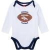 imageGerber NFL babygirls 3piece Onesie Bodysuit Pants ampamp Headband SetBroncos