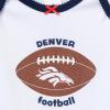 imageGerber NFL babygirls 3piece Onesie Bodysuit Pants ampamp Headband SetBroncos