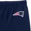 imageGerber NFL babygirls 3piece Onesie Bodysuit Pants ampamp Headband SetPatriots