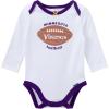 imageGerber NFL babygirls 3piece Onesie Bodysuit Pants ampamp Headband SetVikings
