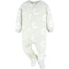 imageGerber Unisex Baby Flame Resistant Fleece Footed Pajamas 3packMoons