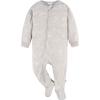 imageGerber Unisex Baby Flame Resistant Fleece Footed Pajamas 3packMoons