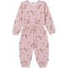 imageGerber Baby Girls Toddler Girls Hacci JumpsuitFloral
