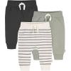 imageGerber BabyBoys Toddler 3Pack Jogger PantsCozy Adventure