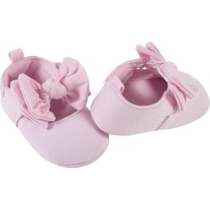 imageGerber Baby Girls Newborn Infant Girls Ballet Crib ShoePink Bow