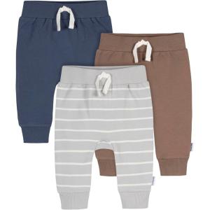 imageGerber BabyBoys Toddler 3Pack Jogger PantsClassic Explorer