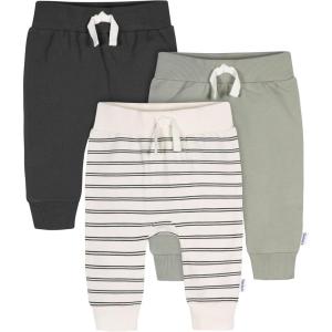 imageGerber BabyBoys Toddler 3Pack Jogger PantsCozy Adventure