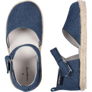imageGerber BabyGirls Crib Shoes Newborn Infant Toddler Mary JaneDenim