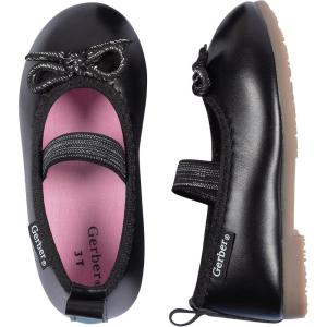 imageGerber BabyGirls Toddler Girls Ballet FlatBlack