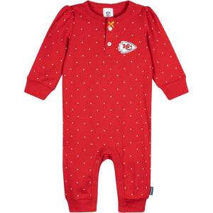 imageGerber NFL babygirls Nfl Team Footless CoverallChiefs