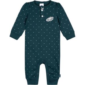 imageGerber NFL babygirls Nfl Team Footless CoverallEagles